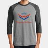 Mens Perfect Tri ® 3/4 Sleeve Raglan Thumbnail