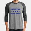 Mens Perfect Tri ® 3/4 Sleeve Raglan Thumbnail