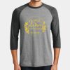Mens Perfect Tri ® 3/4 Sleeve Raglan Thumbnail