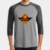 Mens Perfect Tri ® 3/4 Sleeve Raglan Thumbnail