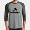 Mens Perfect Tri ® 3/4 Sleeve Raglan Thumbnail