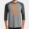 Mens Perfect Tri ® 3/4 Sleeve Raglan Thumbnail