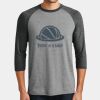 Mens Perfect Tri ® 3/4 Sleeve Raglan Thumbnail