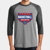 Mens Perfect Tri ® 3/4 Sleeve Raglan Thumbnail