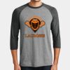 Mens Perfect Tri ® 3/4 Sleeve Raglan Thumbnail