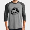 Mens Perfect Tri ® 3/4 Sleeve Raglan Thumbnail