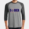 Mens Perfect Tri ® 3/4 Sleeve Raglan Thumbnail