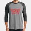 Mens Perfect Tri ® 3/4 Sleeve Raglan Thumbnail