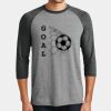 Mens Perfect Tri ® 3/4 Sleeve Raglan Thumbnail