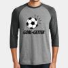 Mens Perfect Tri ® 3/4 Sleeve Raglan Thumbnail