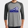 Mens Perfect Tri ® 3/4 Sleeve Raglan Thumbnail