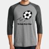 Mens Perfect Tri ® 3/4 Sleeve Raglan Thumbnail