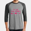 Mens Perfect Tri ® 3/4 Sleeve Raglan Thumbnail