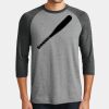 Mens Perfect Tri ® 3/4 Sleeve Raglan Thumbnail