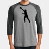 Mens Perfect Tri ® 3/4 Sleeve Raglan Thumbnail