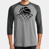 Mens Perfect Tri ® 3/4 Sleeve Raglan Thumbnail