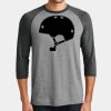 Mens Perfect Tri ® 3/4 Sleeve Raglan Thumbnail