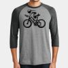 Mens Perfect Tri ® 3/4 Sleeve Raglan Thumbnail
