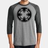 Mens Perfect Tri ® 3/4 Sleeve Raglan Thumbnail