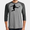 Mens Perfect Tri ® 3/4 Sleeve Raglan Thumbnail