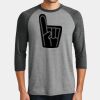 Mens Perfect Tri ® 3/4 Sleeve Raglan Thumbnail