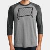 Mens Perfect Tri ® 3/4 Sleeve Raglan Thumbnail