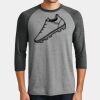Mens Perfect Tri ® 3/4 Sleeve Raglan Thumbnail