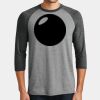 Mens Perfect Tri ® 3/4 Sleeve Raglan Thumbnail