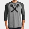 Mens Perfect Tri ® 3/4 Sleeve Raglan Thumbnail