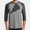 Mens Perfect Tri ® 3/4 Sleeve Raglan Thumbnail