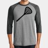 Mens Perfect Tri ® 3/4 Sleeve Raglan Thumbnail