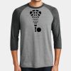 Mens Perfect Tri ® 3/4 Sleeve Raglan Thumbnail