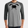 Mens Perfect Tri ® 3/4 Sleeve Raglan Thumbnail