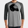 Mens Perfect Tri ® 3/4 Sleeve Raglan Thumbnail