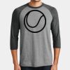 Mens Perfect Tri ® 3/4 Sleeve Raglan Thumbnail
