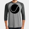 Mens Perfect Tri ® 3/4 Sleeve Raglan Thumbnail