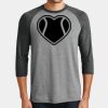 Mens Perfect Tri ® 3/4 Sleeve Raglan Thumbnail