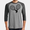 Mens Perfect Tri ® 3/4 Sleeve Raglan Thumbnail