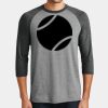 Mens Perfect Tri ® 3/4 Sleeve Raglan Thumbnail