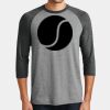 Mens Perfect Tri ® 3/4 Sleeve Raglan Thumbnail