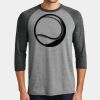 Mens Perfect Tri ® 3/4 Sleeve Raglan Thumbnail