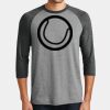 Mens Perfect Tri ® 3/4 Sleeve Raglan Thumbnail