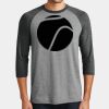 Mens Perfect Tri ® 3/4 Sleeve Raglan Thumbnail