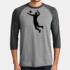 Mens Perfect Tri ® 3/4 Sleeve Raglan Thumbnail