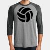 Mens Perfect Tri ® 3/4 Sleeve Raglan Thumbnail