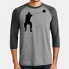 Mens Perfect Tri ® 3/4 Sleeve Raglan Thumbnail