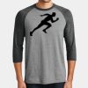 Mens Perfect Tri ® 3/4 Sleeve Raglan Thumbnail