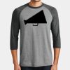 Mens Perfect Tri ® 3/4 Sleeve Raglan Thumbnail