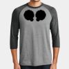 Mens Perfect Tri ® 3/4 Sleeve Raglan Thumbnail