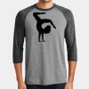 Mens Perfect Tri ® 3/4 Sleeve Raglan Thumbnail